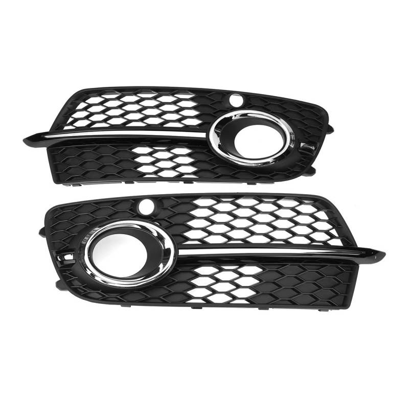 Auto-Frontgrill Für Q5 Für S-line 2013-2017 Frontstoßstange Nebelscheinwerferabdeckung Racing Grille 1 Paar Nebelscheinwerfergrill Wabennetzabdeckung Autogrills von CKGRHJSA