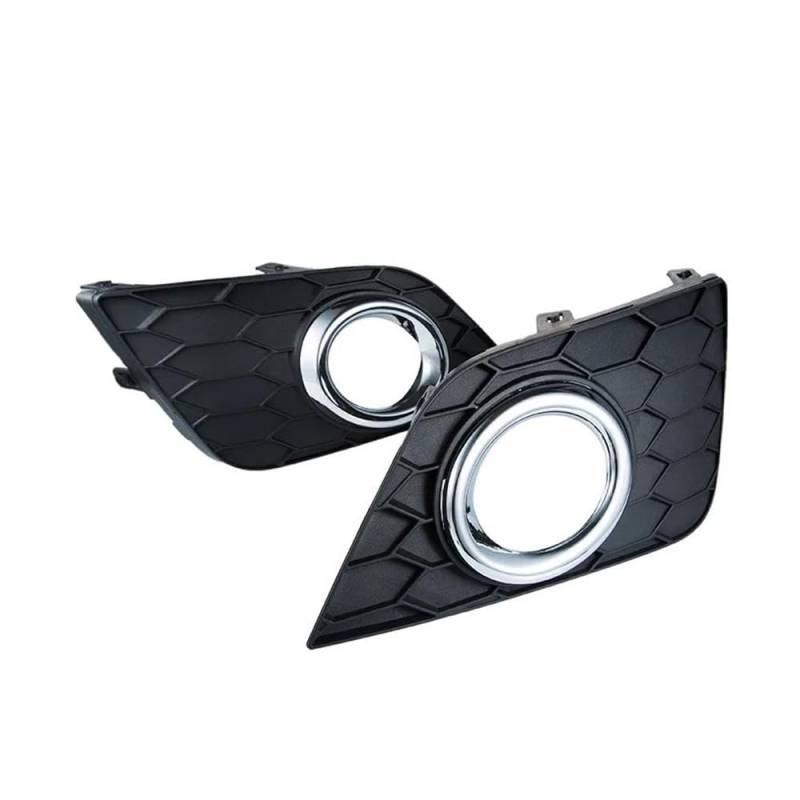 Auto-Frontgrill Kühlergrillverkleidung Passend Für Halogenlampe Dekorationsblende Für Sentra 2016 2017 Auto-Frontstoßstange Scheinwerfer Nebelscheinwerferabdeckung Autogrills(1 Pair) von CKGRHJSA