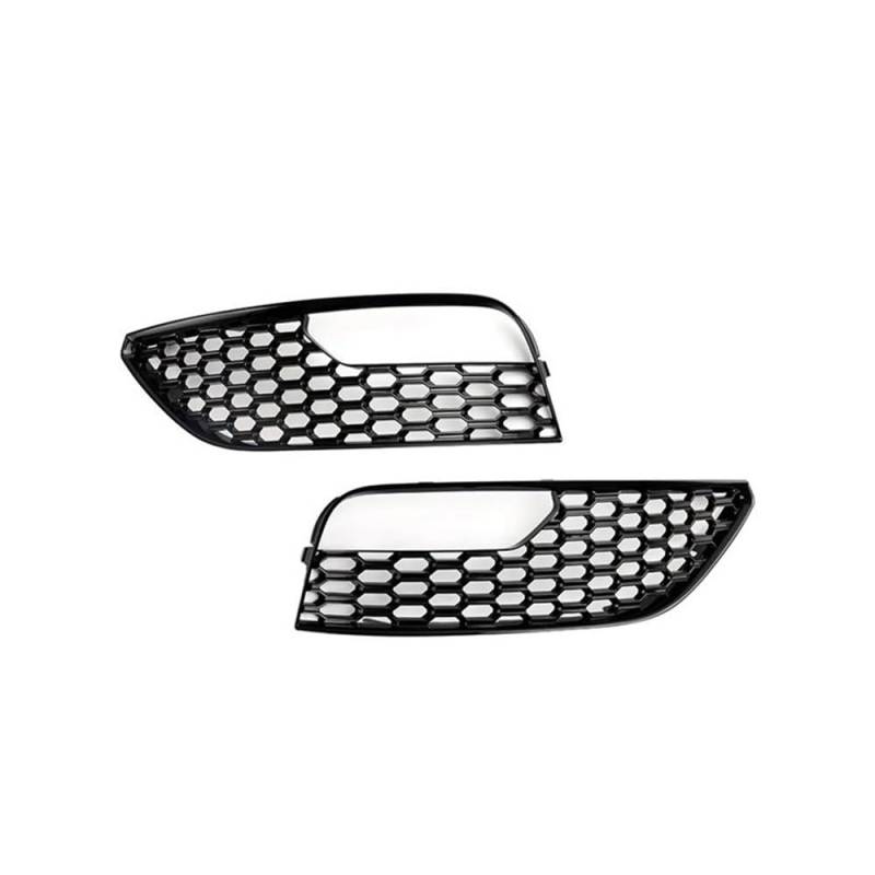 Auto-Frontgrill Mesh-Autozubehör 2 STÜCKE Frontstoßstange Nebelscheinwerfer Surround Cover Grille Für A3 2012 2013 2014 2015 2016 Autogrills von CKGRHJSA