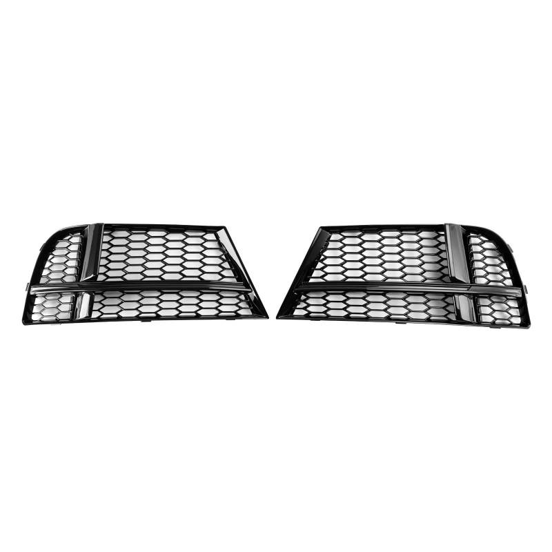 Auto-Frontgrill Nebelscheinwerfer-Abdeckung Blende Grill Für A3 8V S-LINE 2017 2018 2019 Autogrills(B) von CKGRHJSA