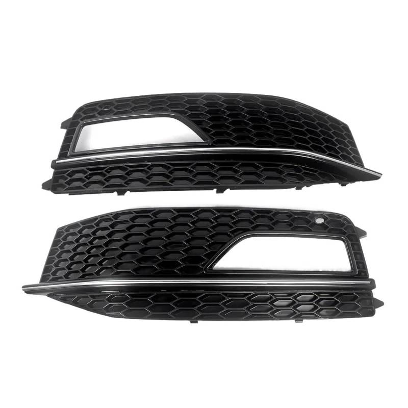 Auto-Frontgrill Nebelscheinwerferabdeckungsgrill Für A4 S4 B8.5 Für S-Linie 2012–2015 Unterer Kühlergrill Der Frontschürze RS4 8K0807681L Autogrills(Chrome) von CKGRHJSA