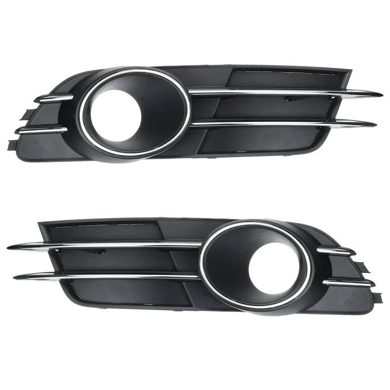 Auto-Frontgrill Paar Auto Frontgrill Nebelscheinwerfer Kühlergrill Abdeckung Mesh Grill Für A6 C7 2012-2015 Nebel Licht Kühlergrill Abdeckung 4G0807681B 4G0807682B Autogrills von CKGRHJSA