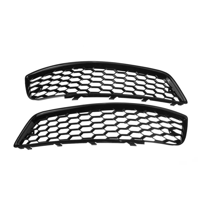 Auto-Frontgrill Paar Für A3 8P 2009–2013 Glänzend Schwarz Nebelscheinwerfer-Lampenabdeckung Frontgrill 8P0807682J 8P0807681AA Autogrills von CKGRHJSA