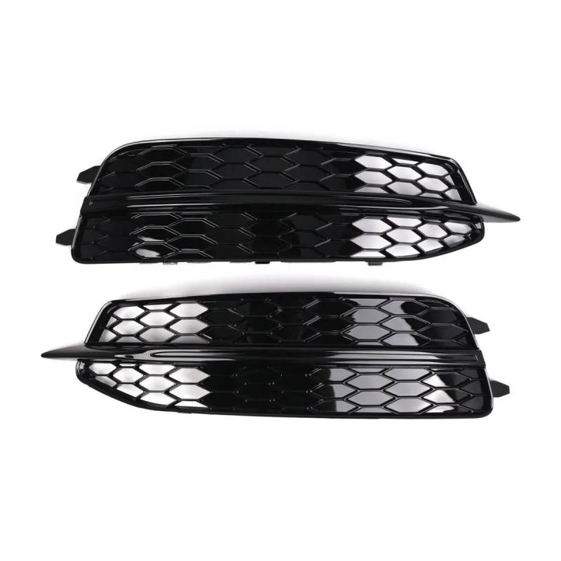 Auto-Frontgrill Paar Vordere Untere Stoßstange Nebelscheinwerfergitter Für A6 C7 S-Line 2012–2014 Nebelscheinwerferabdeckung 4G0807681D 4G0807682D Autogrills von CKGRHJSA