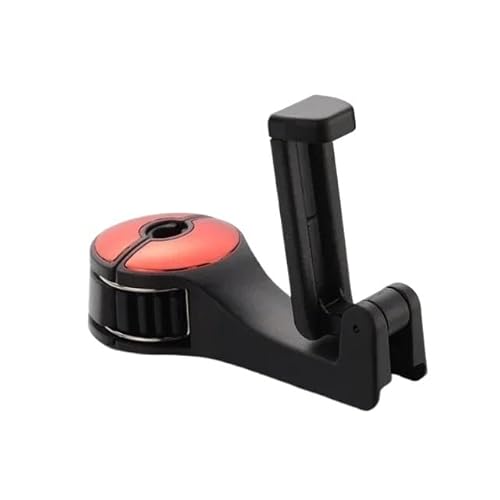 Autositzzubehör 2-in-1 Auto Haken Rücksitz Kopfstütze Halterung Halterungen 360 Grad Handy Ständer Auto Zubehör Sitzzubehör(C) von CKGRHJSA