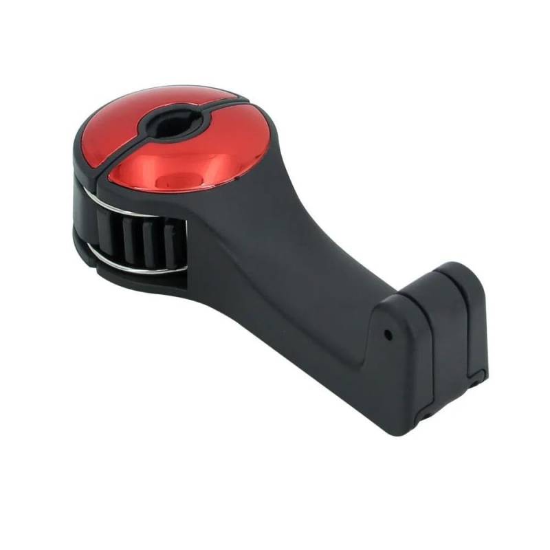 Autositzzubehör 2-in-1-Haken Kopfstütze Im Auto Mit Handyhalter Aufhänger Rückenlehne Tasche Handtasche Geldbörse Lebensmittel Stoff Tragbare Multifunktions-Clips Sitzzubehör(B) von CKGRHJSA