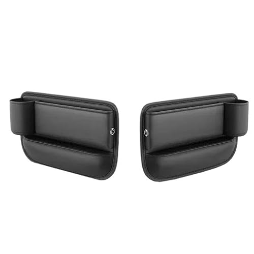 Autositzzubehör Leder-Autositz-Aufbewahrungsbox Universelle Multifunktionale Konsolen-Seiten-Aufbewahrungsbox Sitzzubehör(2PCS) von CKGRHJSA