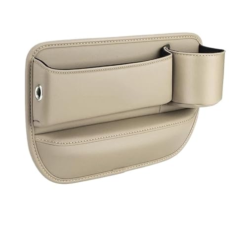 Autositzzubehör Multifunktions-Aufbewahrungsbox Für Auto-Ledersitze Sitzzubehör(Beige Right) von CKGRHJSA