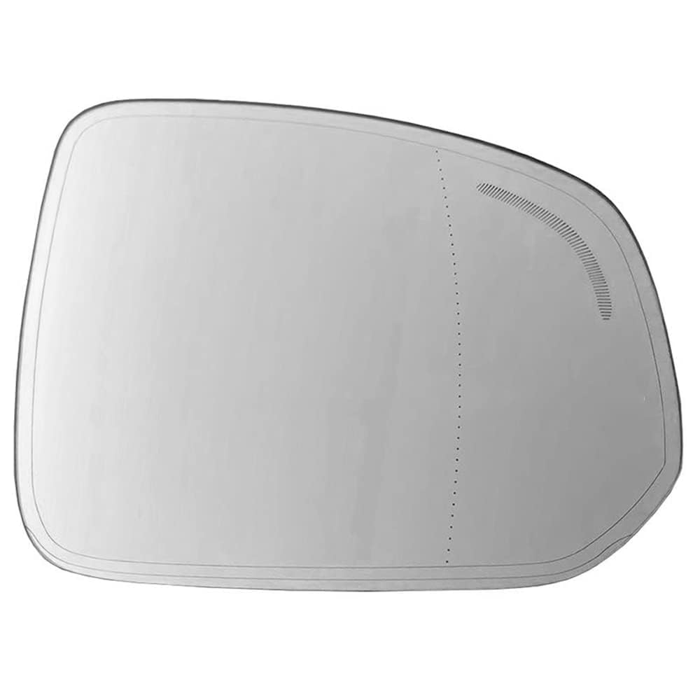 Außenspiegelglas Rückfahrglas Spiegel für VOLVO XC90 2015-2022, Oben Beheizbar Satz Rechts Links Passend Fahrer- und Beifahrerseite,right-1pcs von CKLS