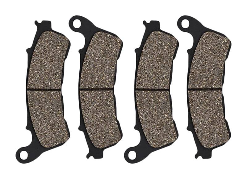 Bremsbeläge Für CBF1000 CBF1000A CBF 1000 S/T ABS 2006-2016 Motorrad Teile Vorne Und Hinten Bremsbeläge(2 Pairs) von CKYDFE