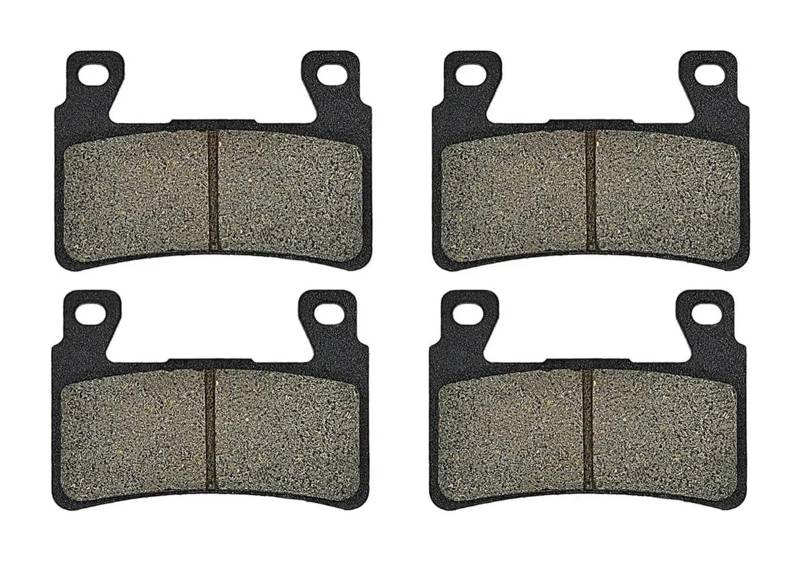 Bremsbeläge Für CBR 600 F4 900 929 954 RR VTR 1000 SP CB 1300 S RVT 1000 R CB1300 Motorrad Vorne Und Hinten Bremsbeläge(2 Pair Front) von CKYDFE