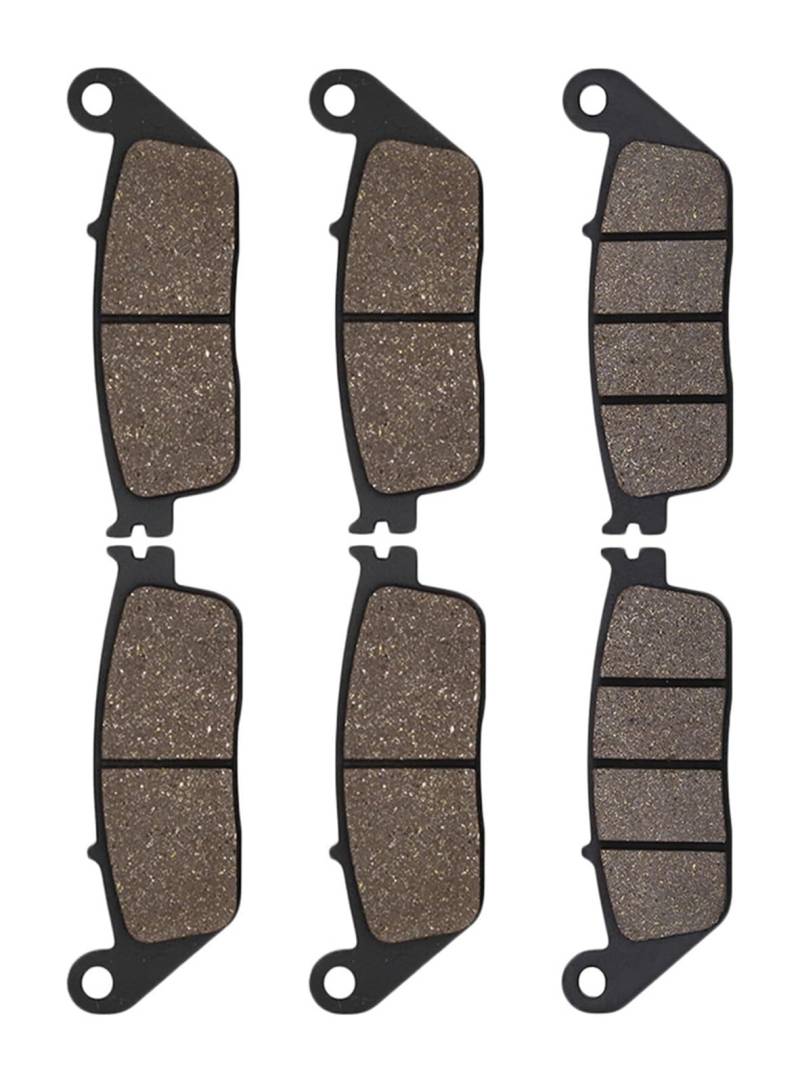 Bremsbeläge Für CBR750 CBR 750 RC27 1988 VFR750 VFR750F VFR 750 1988-1997 CBR1000 CBR1000F CBR 1000 Motorrad Vorne Hinten Bremsbeläge(Front and Rear) von CKYDFE