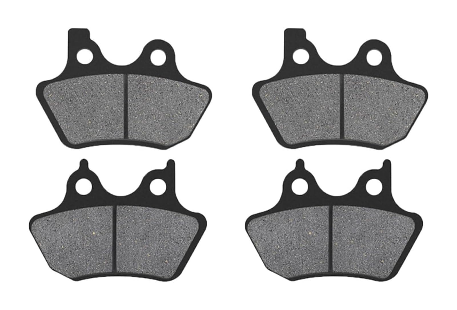 Bremsbeläge Für H&Arley Für D&avidson Für Dyna FXDX FXDL FXDWG FXDS-Con FXDXT FXDXi Für Touring FLHRi FLHR FLHRCi FLHT FLTR Motorradbremsbeläge Vorne Und Hinten(2 Pairs) von CKYDFE