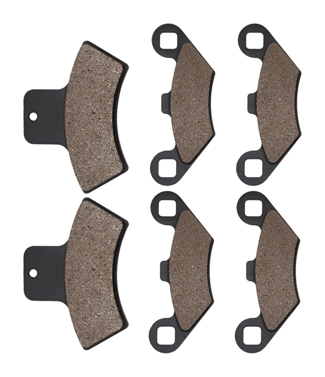 Bremsbeläge Für Polaris 400 Für Scrambler 400 4x4 1998 1999 2000 2001 2002 Motorrad Vorne Und Hinten Bremsbeläge(Front and Rear) von CKYDFE