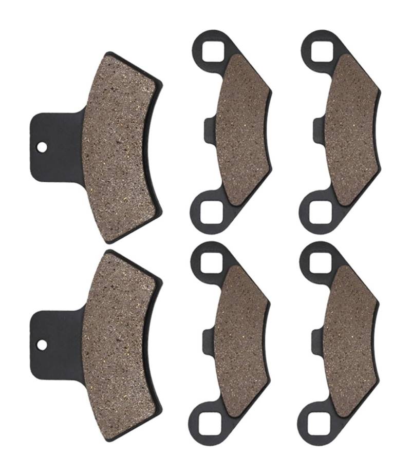 Bremsbeläge Für Polaris 400 Für Scrambler 400 4x4 1998 1999 2000 2001 2002 Motorrad Vorne Und Hinten Bremsbeläge(Front and Rear) von CKYDFE