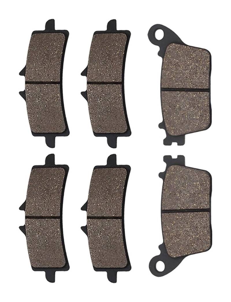 Bremsbeläge Für S&uzuki GSX-R1000 GSXS1000A GSXS1000FA GSXS1000ZA GSXS1000 GSXR600 GSXR750 2011-2018 Motorradbremsbeläge Vorne Und Hinten(Front and Rear) von CKYDFE