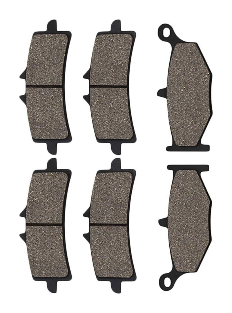 Bremsbeläge Für S&uzuki GSX1300 GSX 1300 Für Haya&busa GSX1300R GSX 1300R Für Bremssättel 2013 2014 2015 Motorrad Vorne Hinten Bremsbeläge(Front and Rear) von CKYDFE