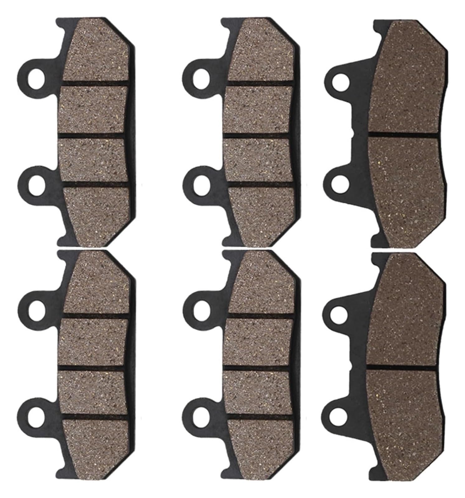 Bremsbeläge Für VFR 400 VFR400 NC21 1985 1986 1987 Motorrad Vorne Und Hinten Bremsbeläge(Front and Rear) von CKYDFE