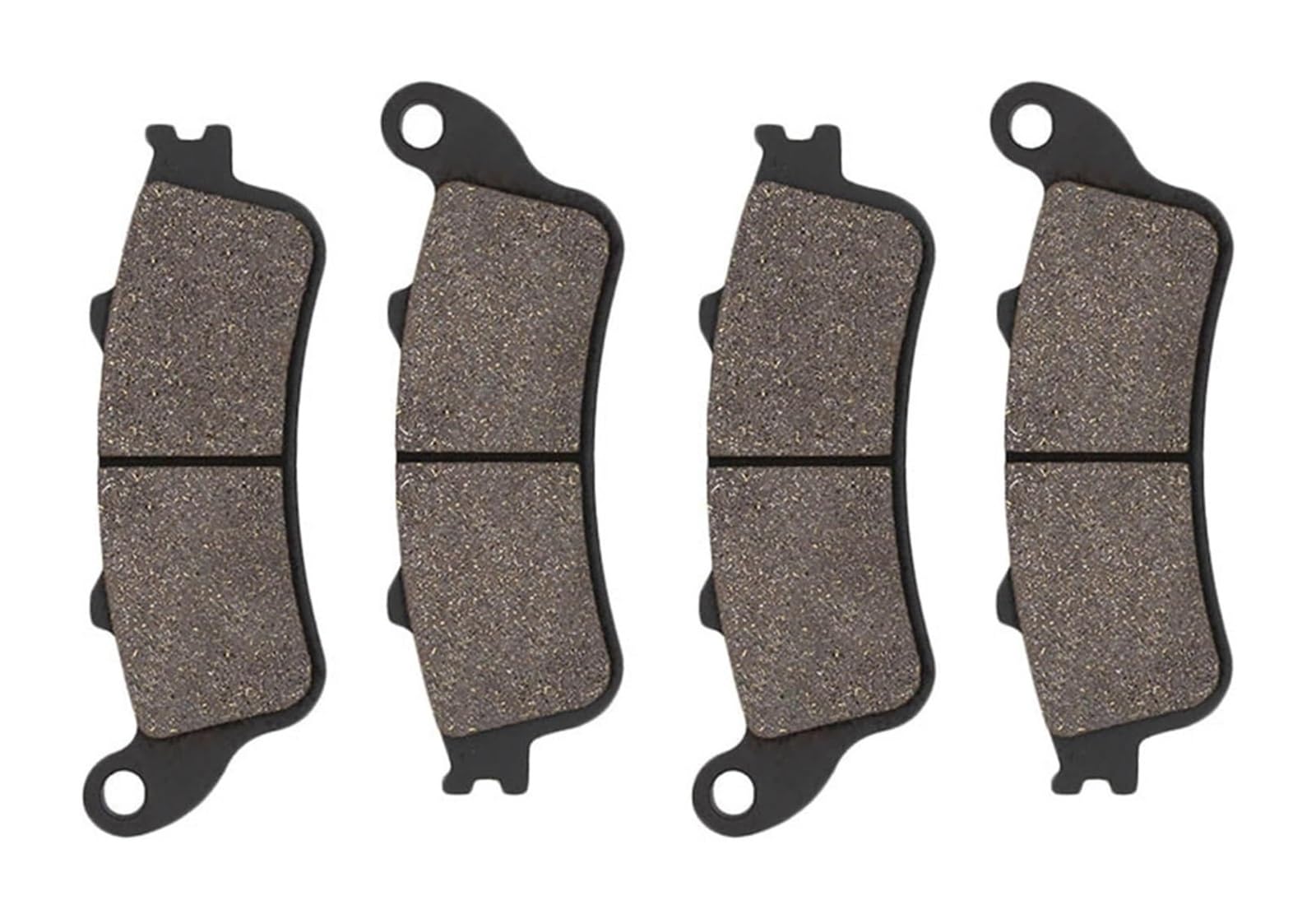 Bremsbeläge Für VFR800 800 Für Abfangjäger CBR1100 XX Für Blackbird ST1100 ST1300 GL1800 Für Goldwing Motorrad Vorne Und Hinten Bremsbeläge(2pairs) von CKYDFE