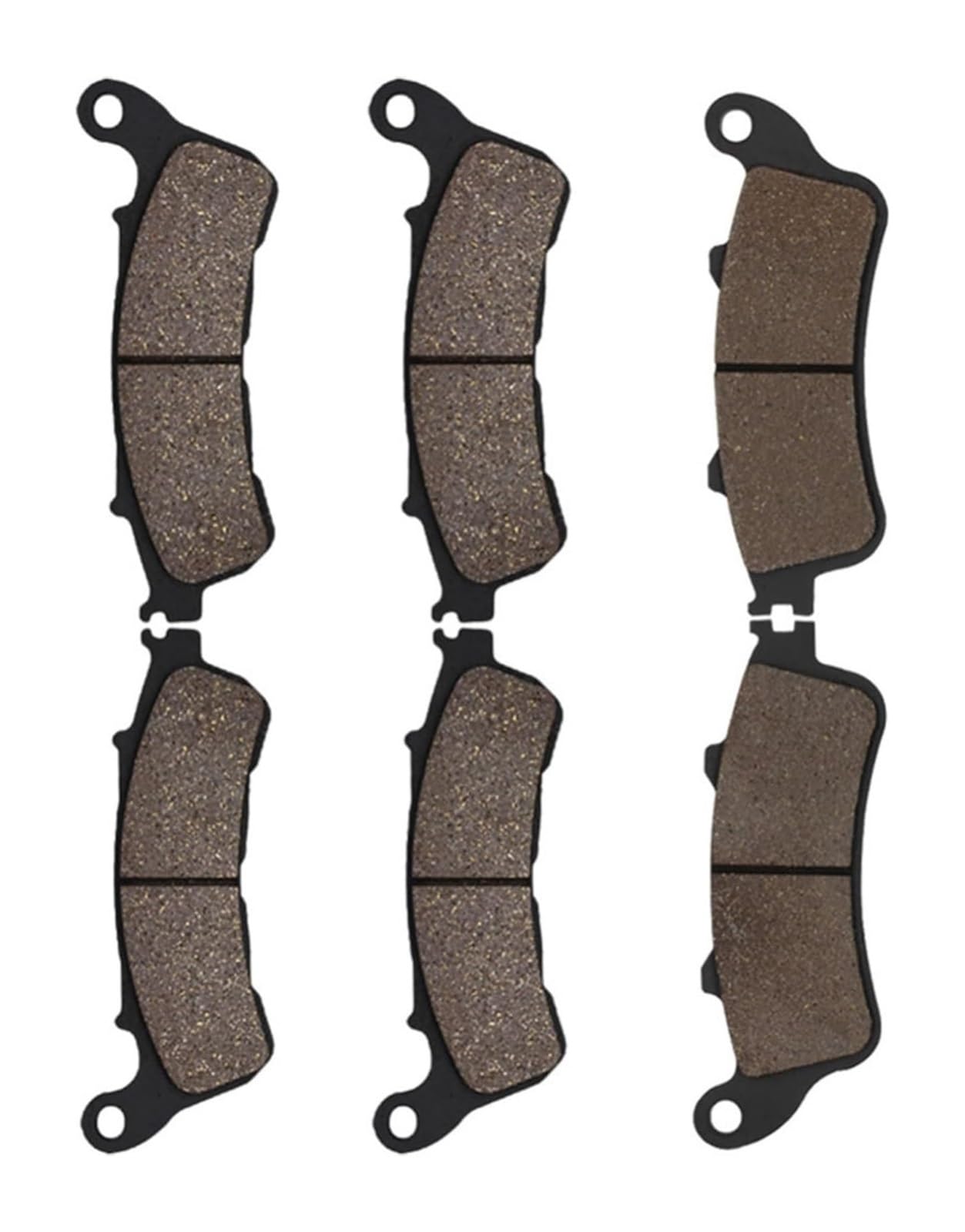 Bremsbeläge Für VFR800 VFR 800 Für Interceptor 2006-2013 XL1000 XL1000V Für Varadero 2004-2011 ST1300 Motorrad Vorne Und Hinten Bremsbeläge(Front and Rear) von CKYDFE