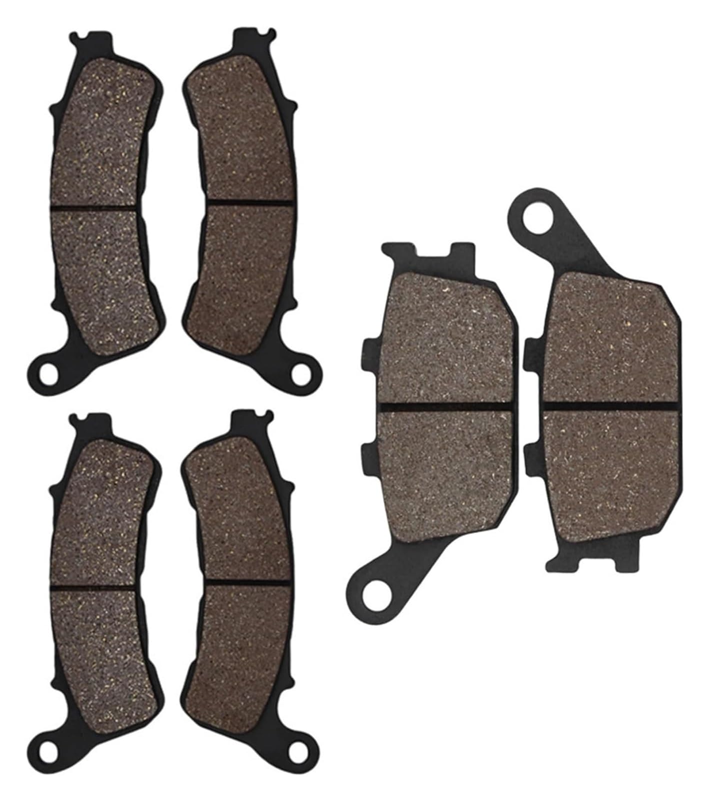 Bremsbeläge Für XL 700 Für T&RANSALP 2008-2011 CB 600 CB600 Für Hor&net 600 2007-2012 CBF500 CBF 500 2004-2007 Motorrad Vorne Und Hinten Bremsbeläge(Front and Rear) von CKYDFE