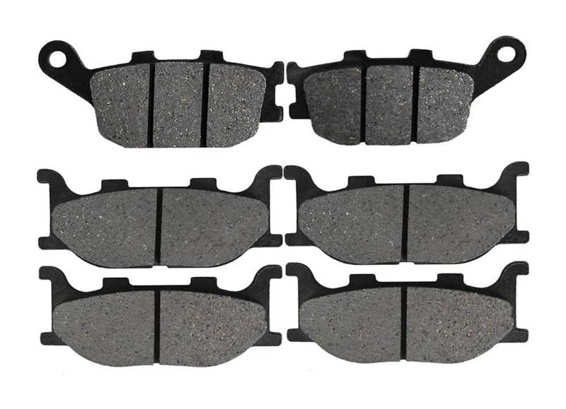 Bremsbeläge Für Y&amaha FZ 6 FZ600 FZ 600 2004-2006 FZ6 Nicht ABS 2004-2007 FZ6 Für Fazer 2004 2005 2006 2007 Motorrad Vorne Und Hinten Bremsbeläge(Front and Rear) von CKYDFE