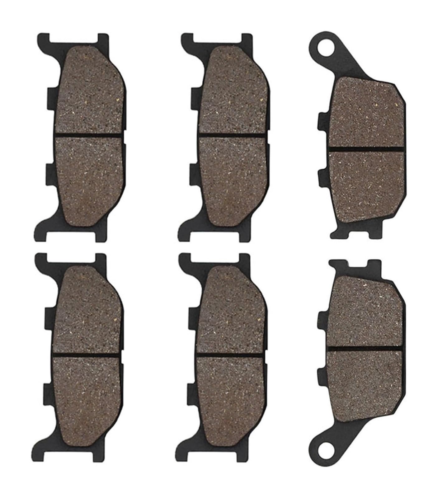 Bremsbeläge Für Y&amaha FZ6 FZ 6 Für F&Azer Verkleidung 2 Kolben-Bremssattel 2004 2007 XJ6 XJ 6 S 2013 Motorradteile Vordere Und Hintere Bremsbeläge(Front and Rear) von CKYDFE