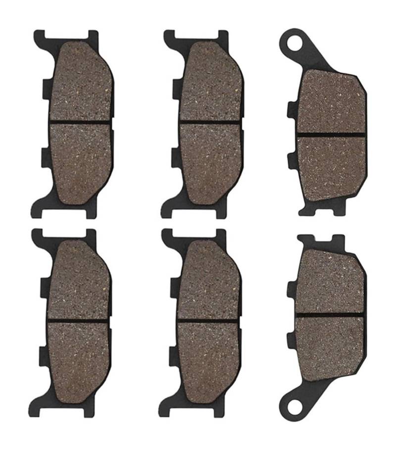 Bremsbeläge Für Y&amaha FZ6 FZ 6 Für F&Azer Verkleidung 2 Kolben-Bremssattel 2004 2007 XJ6 XJ 6 S 2013 Motorradteile Vordere Und Hintere Bremsbeläge(Front and Rear) von CKYDFE