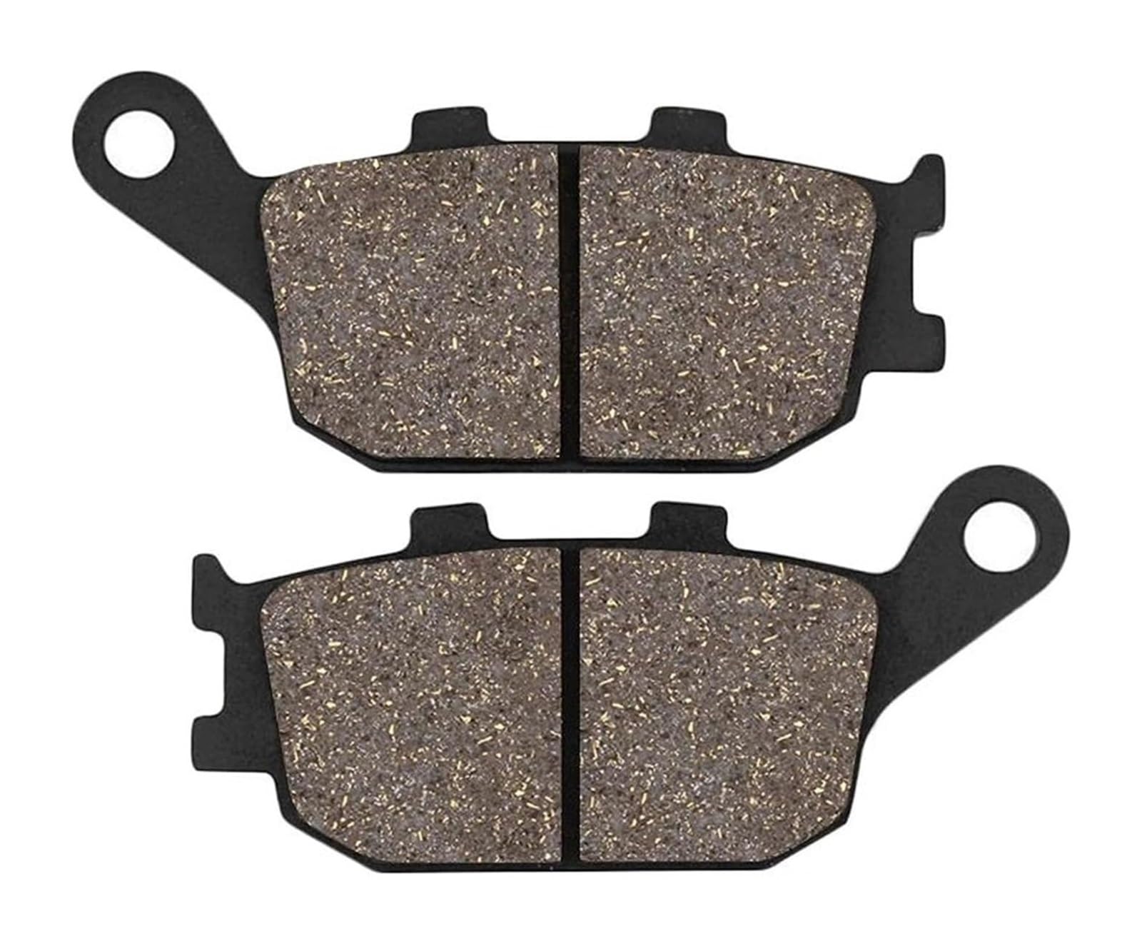 Bremsbeläge Für Y&amaha FZ6 FZ 6 Für Fazer 600 2-Kolben-Bremssattel 04-07 XJ6 XJ 6 SNF Für Diversion 600 13-15 Motorrad Vorne Hinten Bremsbeläge(Rear) von CKYDFE