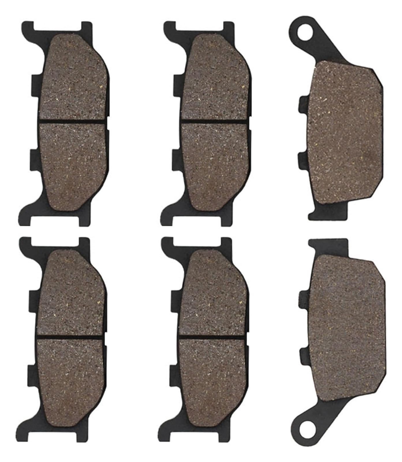 Bremsbeläge Für Y&amaha FZ6R 2009 2010 XJ6N XJ6S 2009-2013 XJ6F 2010-2013 XJ6S Für Diversion 600 2009-2013 Motorradbremsbeläge Vorne Und Hinten(Front and Rear) von CKYDFE