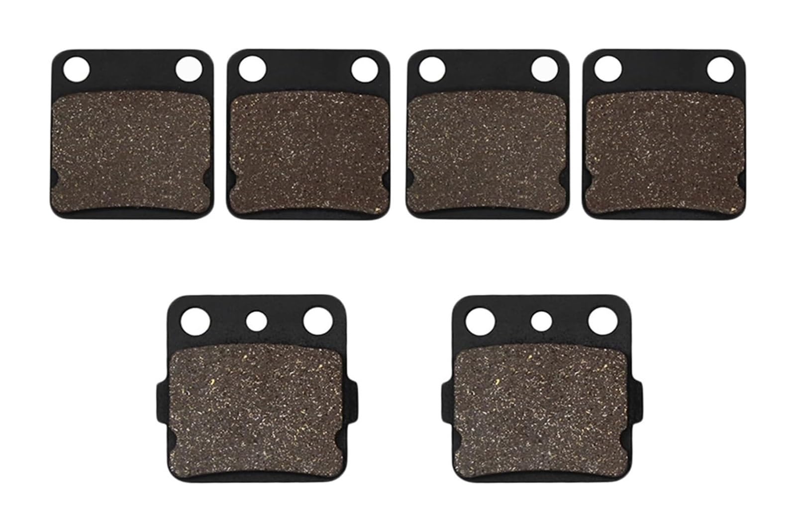 Bremsbeläge Für Y&amaha YFM 125 RA Für Raptor 2011-2013 YFS 200 Für Blaster 2003-2006 YFM 350 Für Warrior Motorrad Vorne Hinten Bremsbeläge(Front and Rear) von CKYDFE