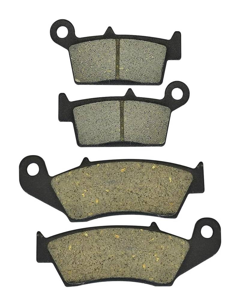 Bremsbeläge Für Y&amaha YZ WR 125 250 Motorrad Vorne Und Hinten Bremsbeläge(Front and Rear) von CKYDFE
