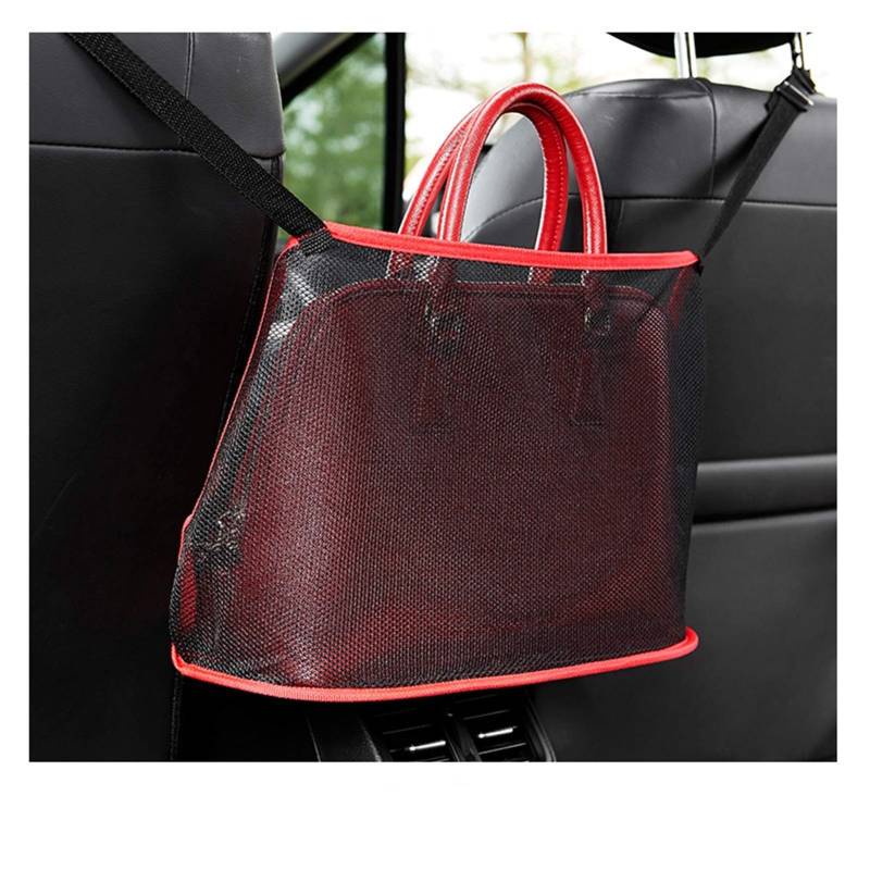 Auto Organizer Kofferraum,Kofferraumtasche Auto Netztasche Handtasche Halter Autositz Lagerung zwischen Sitzspeicher Pet Net Barrier Dog Net Barrier Auto Inneneinrichtungen(01) von CKryzillix