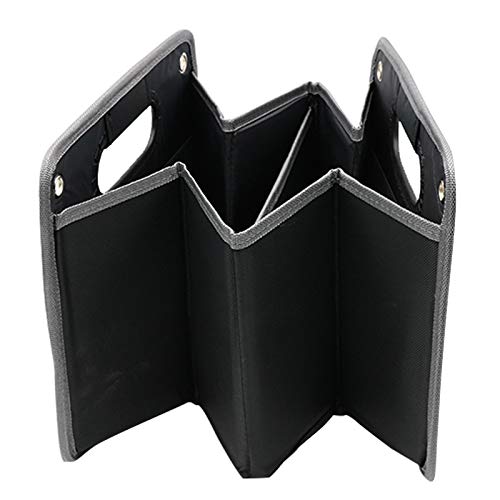 Auto Organizer Kofferraum,Kofferraumtasche Auto-Trunk-Aufbewahrungsbox Organizer Bag Boot Case Multi-Pocket Universal einstellbares Falten-Storing & aufräumen Autoinnenraum von CKryzillix