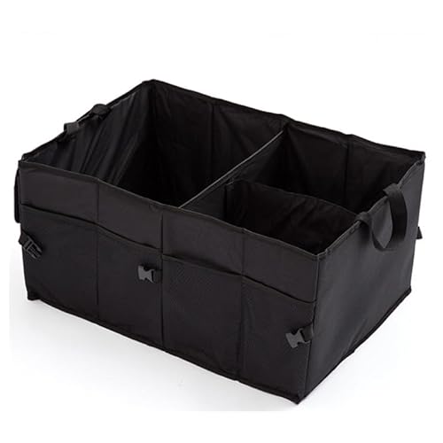 Auto Organizer Kofferraum,Kofferraumtasche Auto-Trunk-Speicher-Organizer-Fach-zusammenklappbarer tragbarer Speicherplatz-Box for SUV, Auto, LKW - Nonlip Wasserdichter Boden von CKryzillix