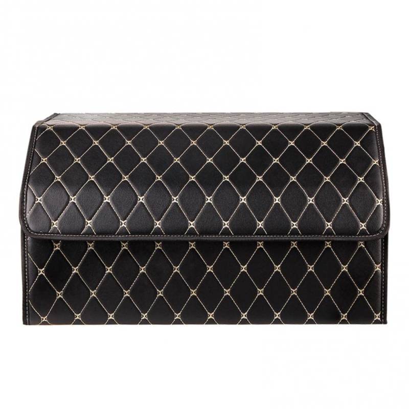 Auto Organizer Kofferraum,Kofferraumtasche Faltbare Autokofferraum Organizer Aufbewahrungstasche Box Fall Container Fahrzeugzubehör(L) von CKryzillix