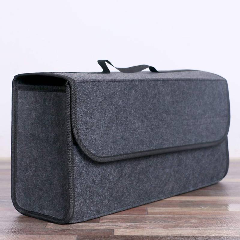 Auto Organizer Kofferraum,Kofferraumtasche Mehrzweck tragbare Faltbare Autokofferraum Aufbewahrungsbox Organizer Fall Auto Innenträger Aufräumen Containerbeutel von CKryzillix
