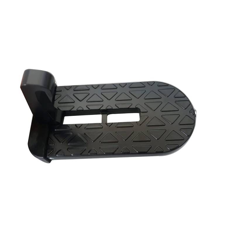 Auto Türstufe,Türstufe Autotürschritt Pedalleiter Multifunktions Faltbare Dachträger Haken Pedal Gepäckleiter Latch Foot Pegs Zubehör von CKryzillix