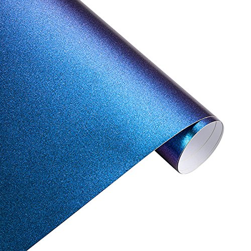 Autofolie,Car Wrapping Folie 30 * 100 cm Auto blau zu lila Perle □ Vinyl wrap Film □ autoaufkleber Automobile Motorrad Auto Styling decarati(Matt,50x600cm) von CKryzillix