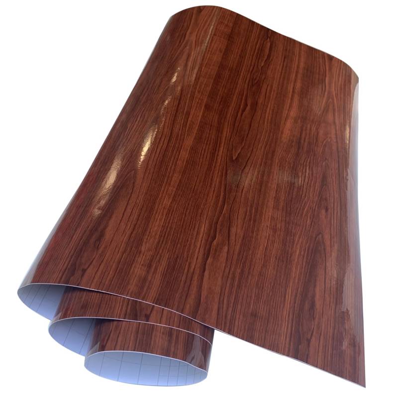 Autofolie,Car Wrapping Folie Auto Aufkleber 30 * 100 cm PVC holzkorn strukturierte Aufkleber schützende Auto wrap Film 3 Farben Auto Styling Auto möbel Dekoration(Wood Grain 2,50x300cm) von CKryzillix