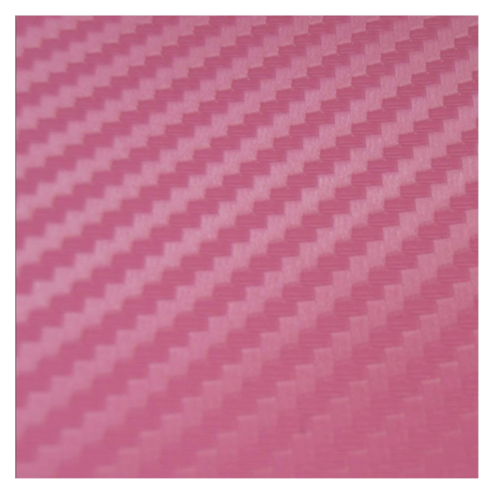 Autofolie,Car Wrapping Folie Carbon-Faser-Vinylauto-Verpackungs-Auto-Aufkleber auf dem Auto Motorrad-Auto-Styling-Zubehör Wasserdicht(Pink,200X50cm) von CKryzillix