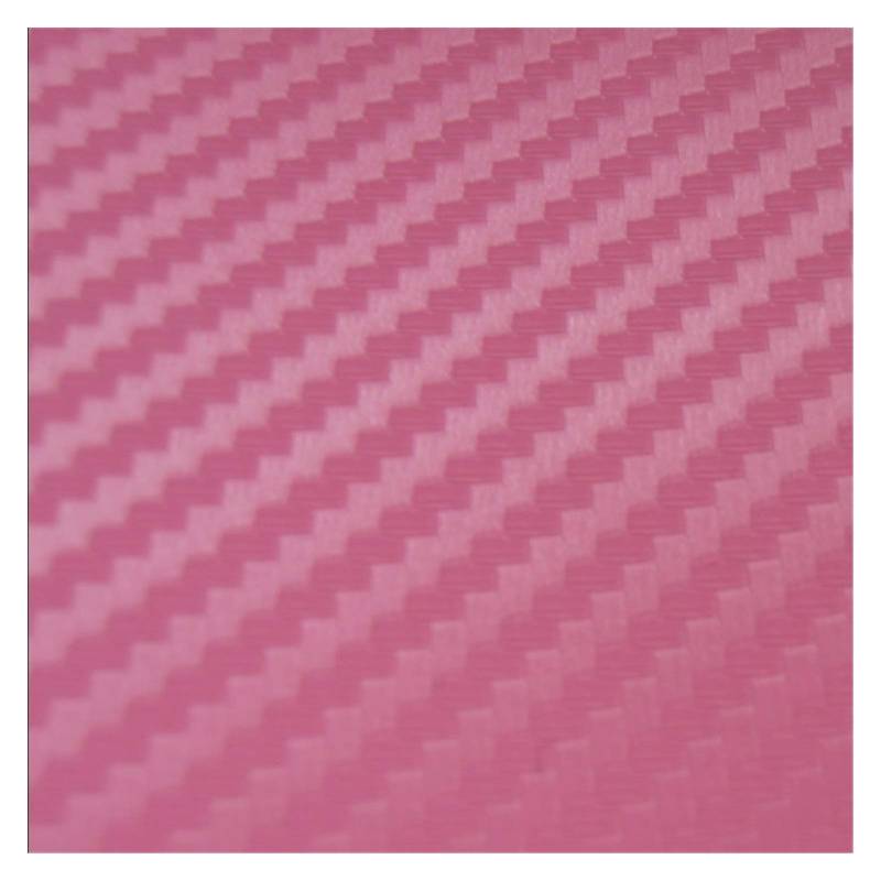 Autofolie,Car Wrapping Folie Carbon-Faser-Vinylauto-Verpackungs-Auto-Aufkleber auf dem Auto Motorrad-Auto-Styling-Zubehör Wasserdicht(Pink,200X50cm) von CKryzillix