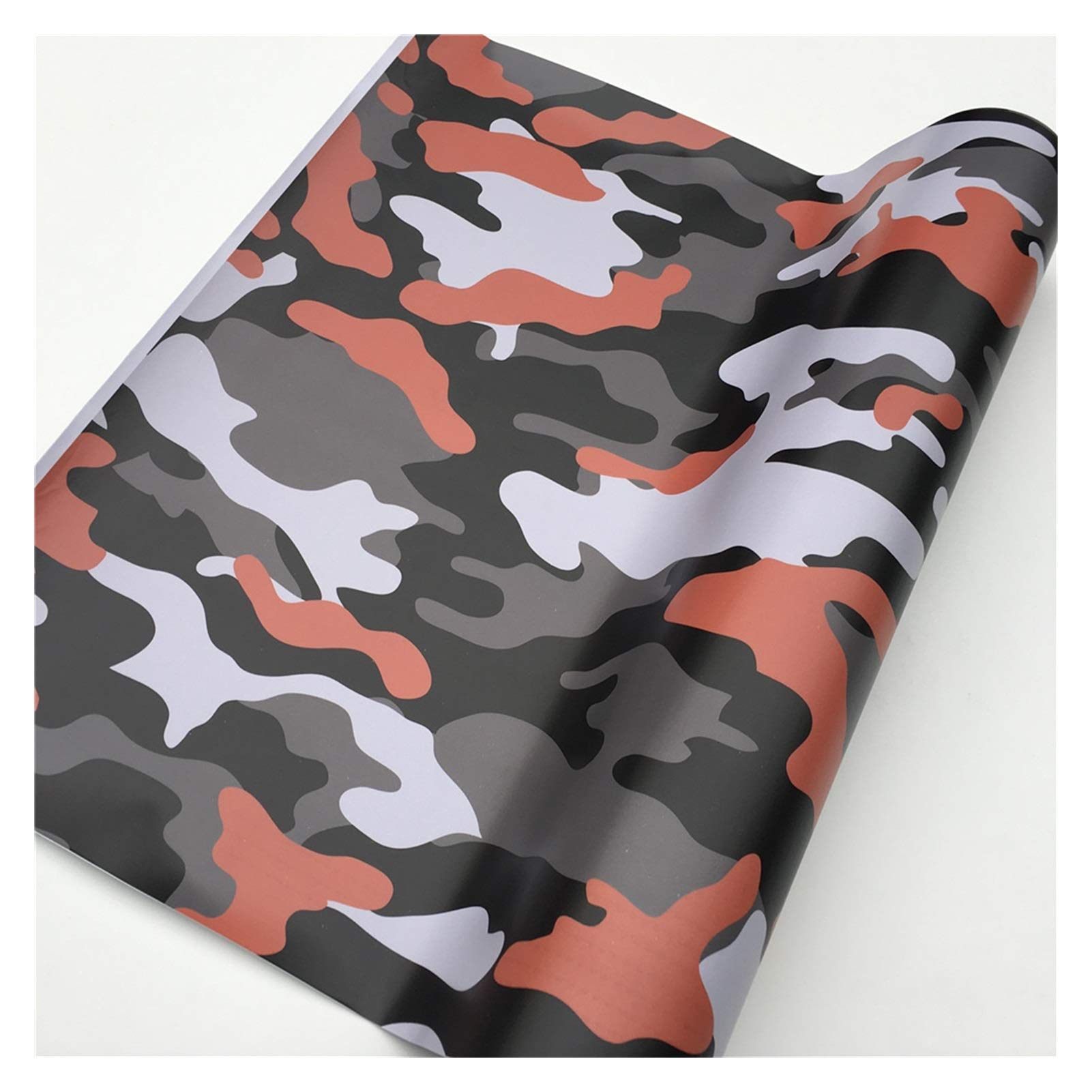 Autofolie,Car Wrapping Folie Vinyl-Auto-Aufkleber Laptop Skin Roller Motorrad(Orange,152X50 cm) von CKryzillix
