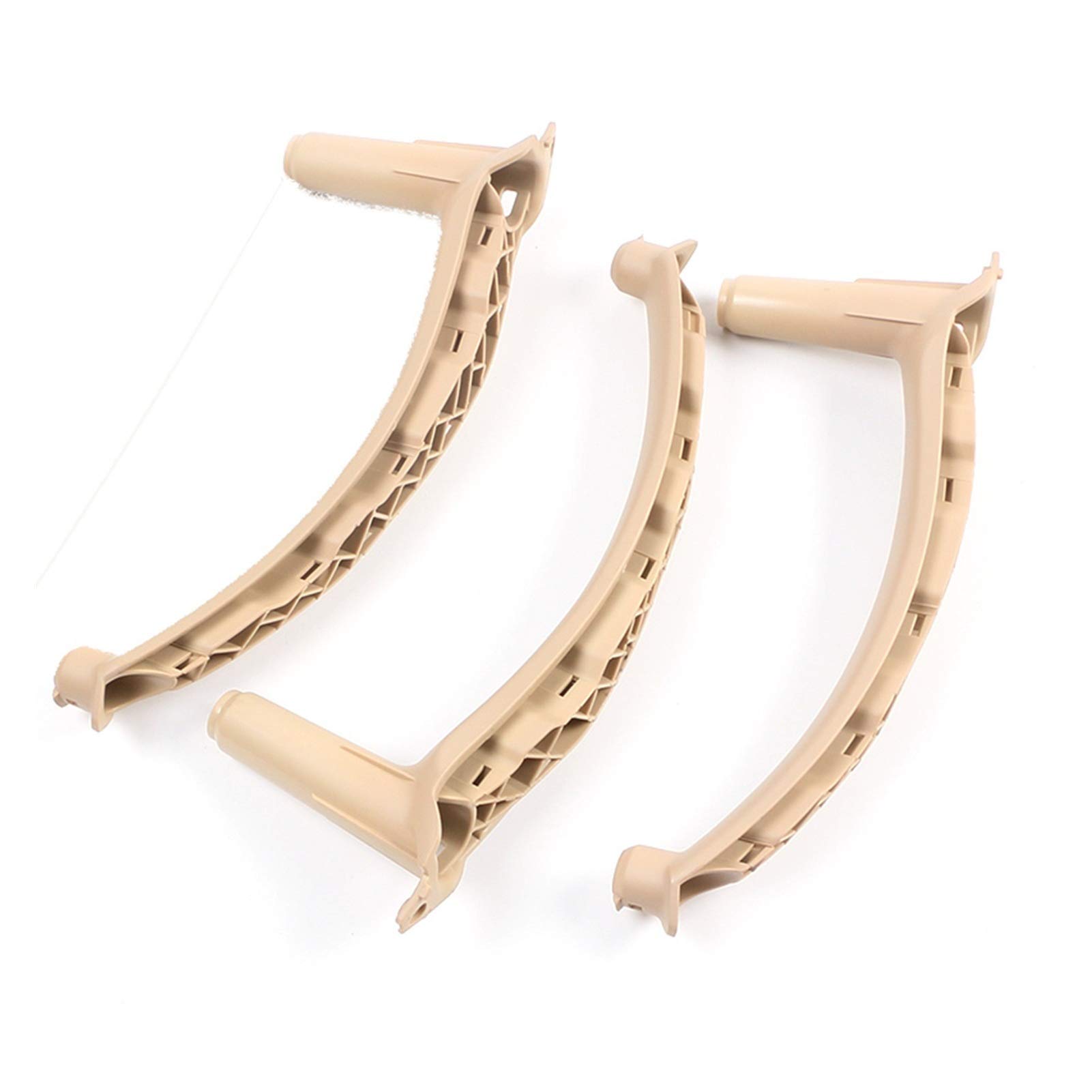 Autoinnenraumtürgriff,Auto InnentüRgriff 1 STÜCKE Auto Styling rechts Links Innentür Panel Griff Zugabdeckung Auto Interieur Fit Verwendung for BMW E70 x5 E71 E72 X6(One Beige Right) von CKryzillix