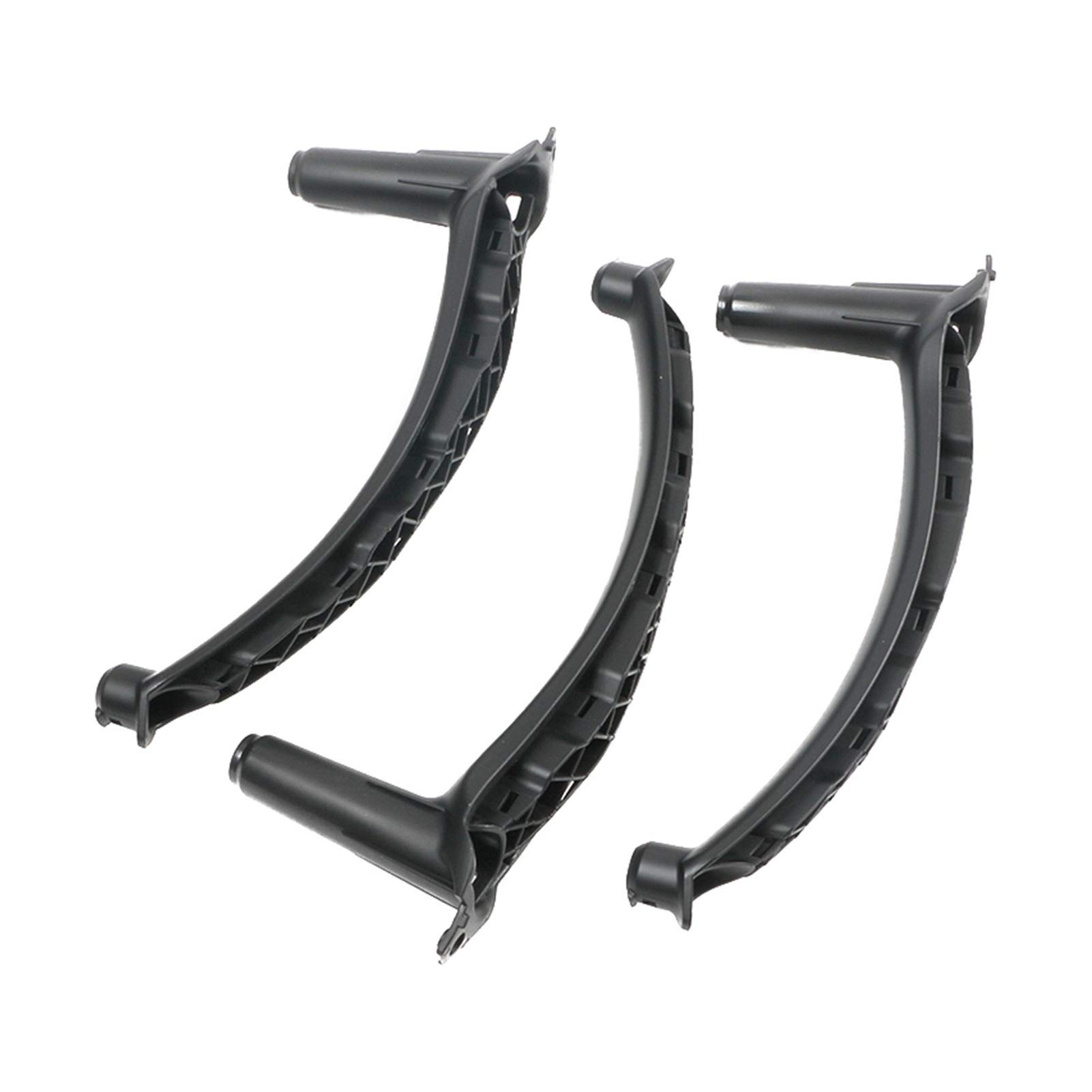 Autoinnenraumtürgriff,Auto InnentüRgriff 1 STÜCKE Auto Styling rechts Links Innentür Panel Griff Zugabdeckung Auto Interieur Fit Verwendung for BMW E70 x5 E71 E72 X6(One Black Right) von CKryzillix