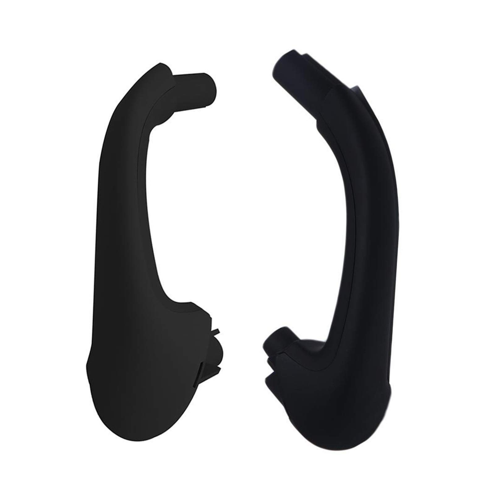Autoinnenraumtürgriff,Auto InnentüRgriff Autofront Links rechts Innentür Zuggriff Abdeckung Set Auto Inneneinrichtungen Gebrauch for Mercedes Benz C Klasse W203 2000-2007(Front L R Set Black) von CKryzillix