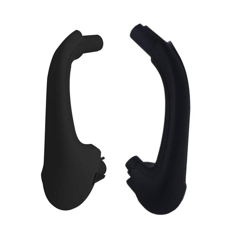 Autoinnenraumtürgriff,Auto InnentüRgriff Autofront Links rechts Innentür Zuggriff Abdeckung Set Auto Inneneinrichtungen Gebrauch for Mercedes Benz C Klasse W203 2000-2007(Front L R Set Black) von CKryzillix