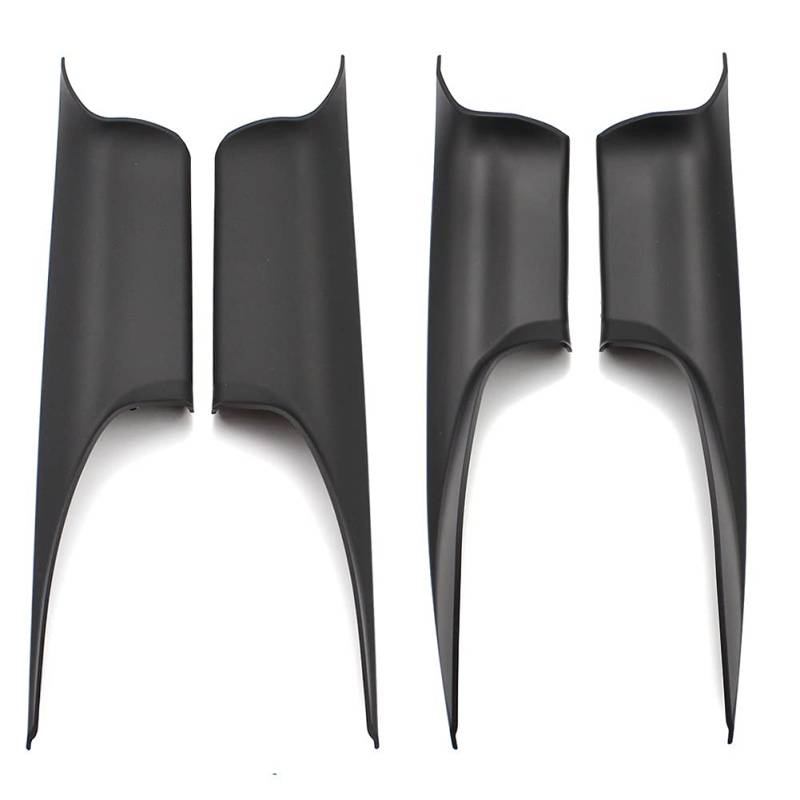 Autoinnenraumtürgriff,Auto InnentüRgriff Autozubehör 4pcs / Lot Türinnere Innengriff Pull-Trim-Abdeckung Fit Passend für BMW 7 Serie F01 F02 2008 2009 2010 2011 2012-2015 von CKryzillix