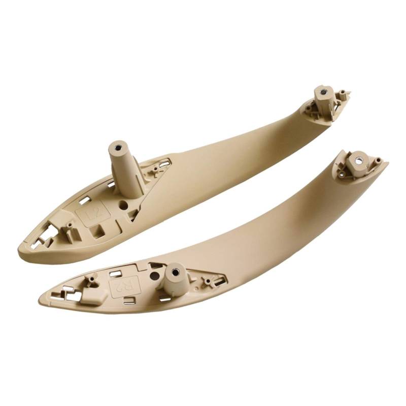 Autoinnenraumtürgriff,Auto InnentüRgriff Autozubehör FIT FIT for BMW 3 Series F30 316D 318D F31 320i 325D Innere Türen Panel Griff Pull-Trimmabdeckung(Beige 2pcs Rear) von CKryzillix