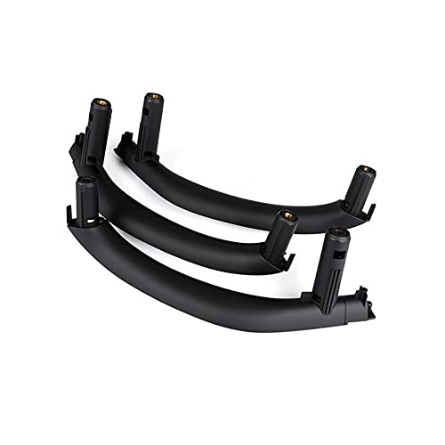 Autoinnenraumtürgriff,Auto InnentüRgriff Fitnutzung Passend für BMW X5 x6 F15 F16 F16 2014 2015 2016 2017 2018 Auto ABS Innere Innentür Zuggriff Trim Abdeckung(Black) von CKryzillix